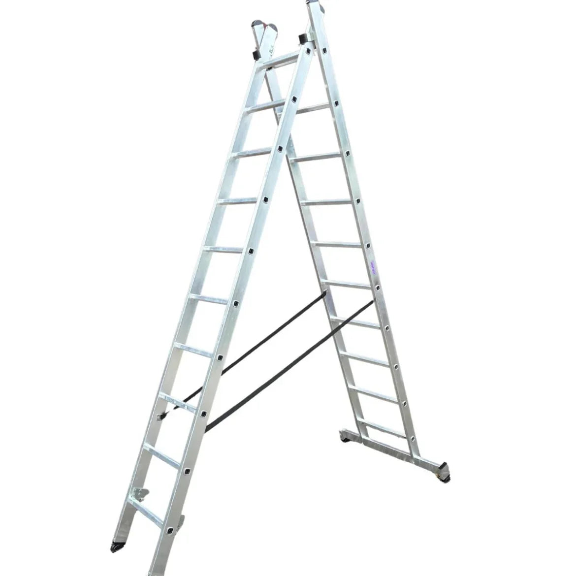 MUNK Sprossen-Mehrzweckleiter - 2x10 Sprossen - beidseitig begehbar