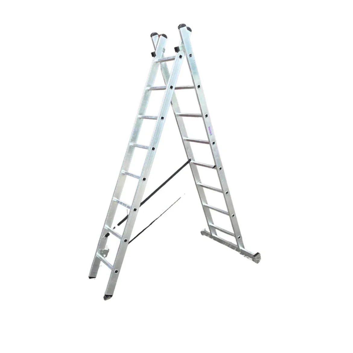 MUNK Sprossen-Mehrzweckleiter - 2x8 Sprossen - beidseitig begehbar