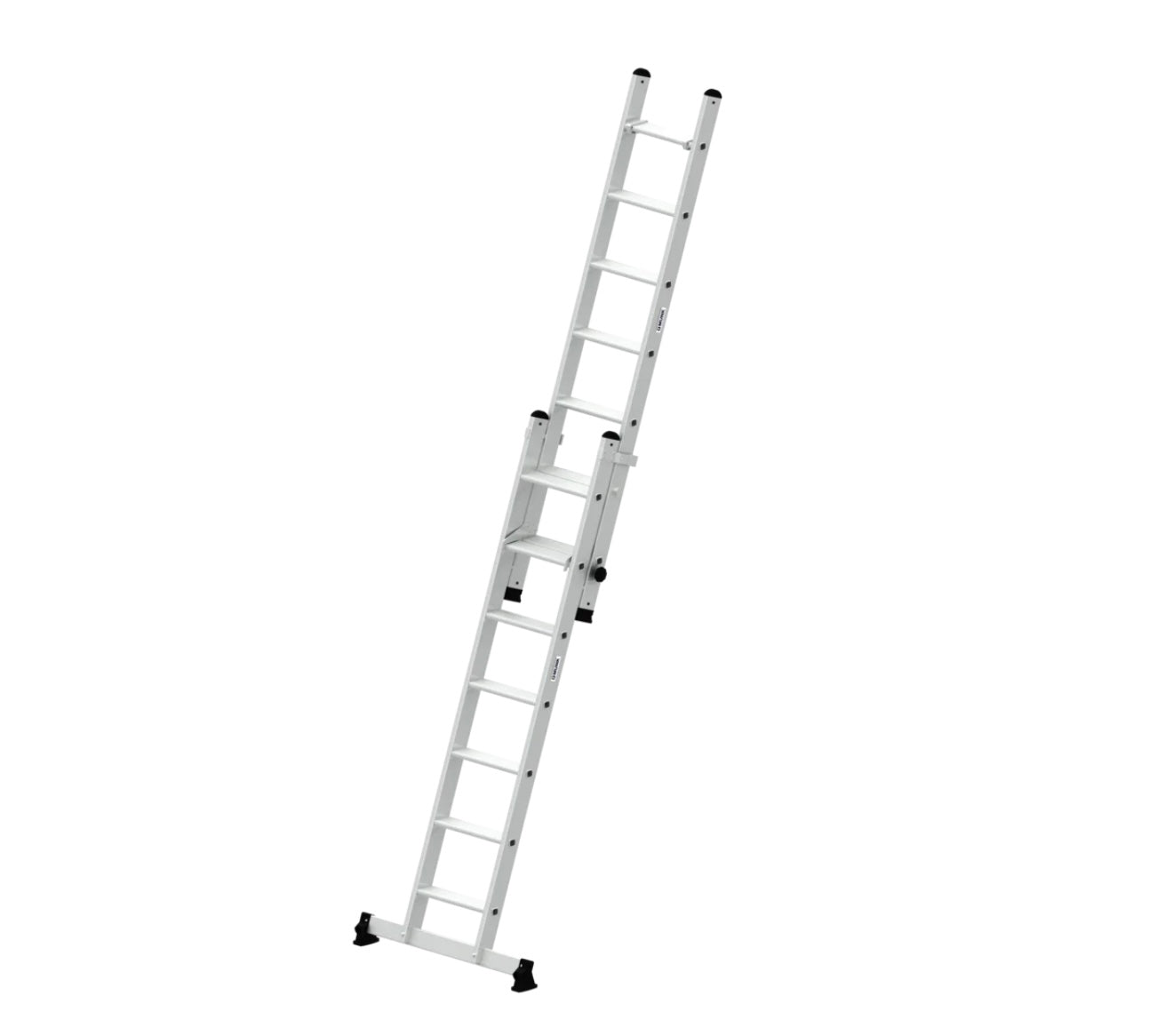 MUNK Stufen-Schiebeleiter - 2x7 Stufen - einseitig begehbar *Ausstellungsware*