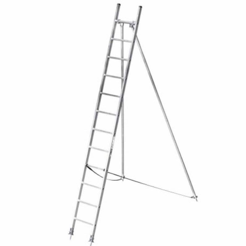 MUNK Obstbaumleiter - 12 Sprossen - einseitig begehbar - *Neuware*