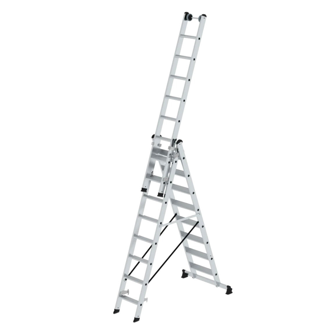 MUNK Stufen-Mehrzweckleiter - 3x8 Stufen - *Ausstellungsware*