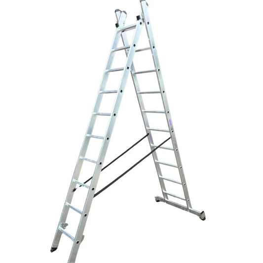 MUNK Sprossen-Mehrzweckleiter - 2x10 Sprossen - beidseitig begehbar