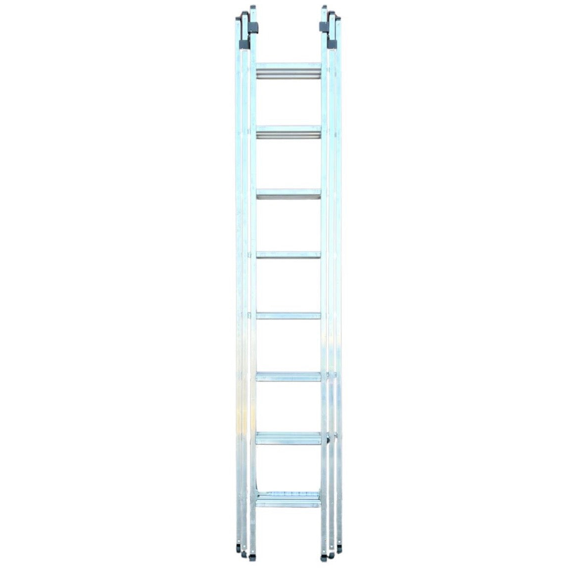 MUNK Sprosse -Schiebeleiter - 3x8 Sprossen - einseitig begehbar *Ausstellungsware*