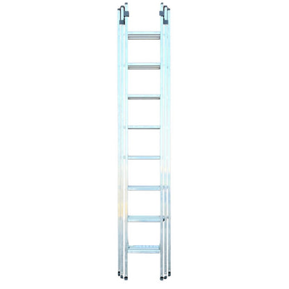 MUNK Sprosse -Schiebeleiter - 3x8 Sprossen - einseitig begehbar *Ausstellungsware*
