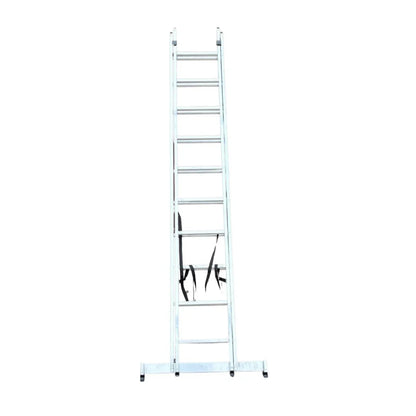 MUNK Sprossen-Mehrzweckleiter - 2x10 Sprossen - beidseitig begehbar
