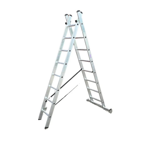 MUNK Sprossen-Mehrzweckleiter - 2x8 Sprossen - beidseitig begehbar