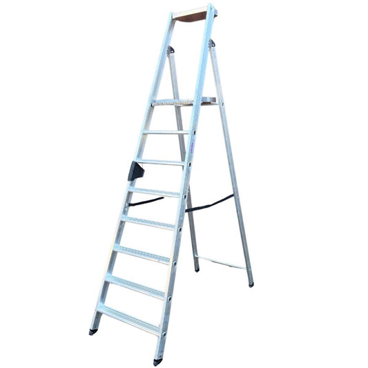 MUNK Plattformleiter - 7+1 Stufen - einseitig begehbar *Ausstellungsware*