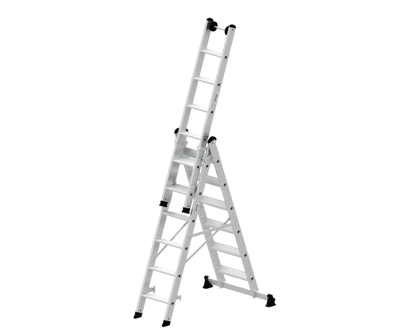 MUNK Stufen-Mehrzweckleiter - 3x6 Stufen - *Ausstellungsware*