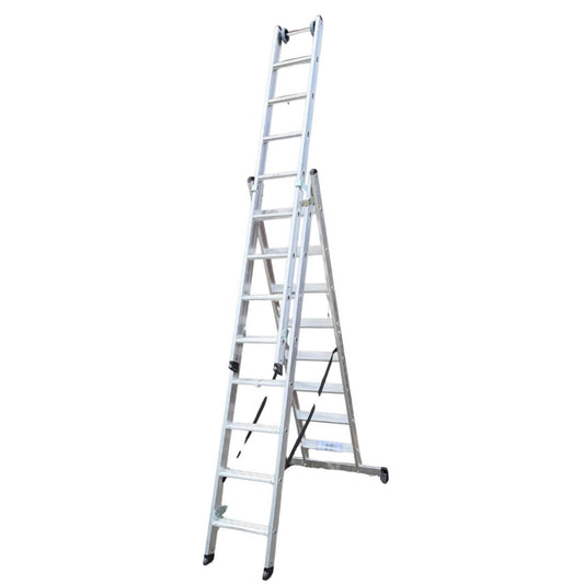 MUNK Stufen-Mehrzweckleiter - 3x8 Stufen - *Ausstellungsware*